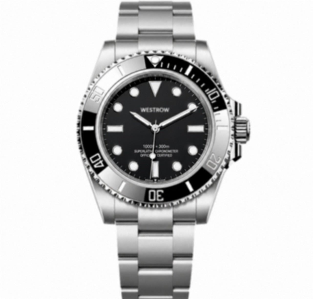 Men's Classic Dive Watch – Stainless Steel