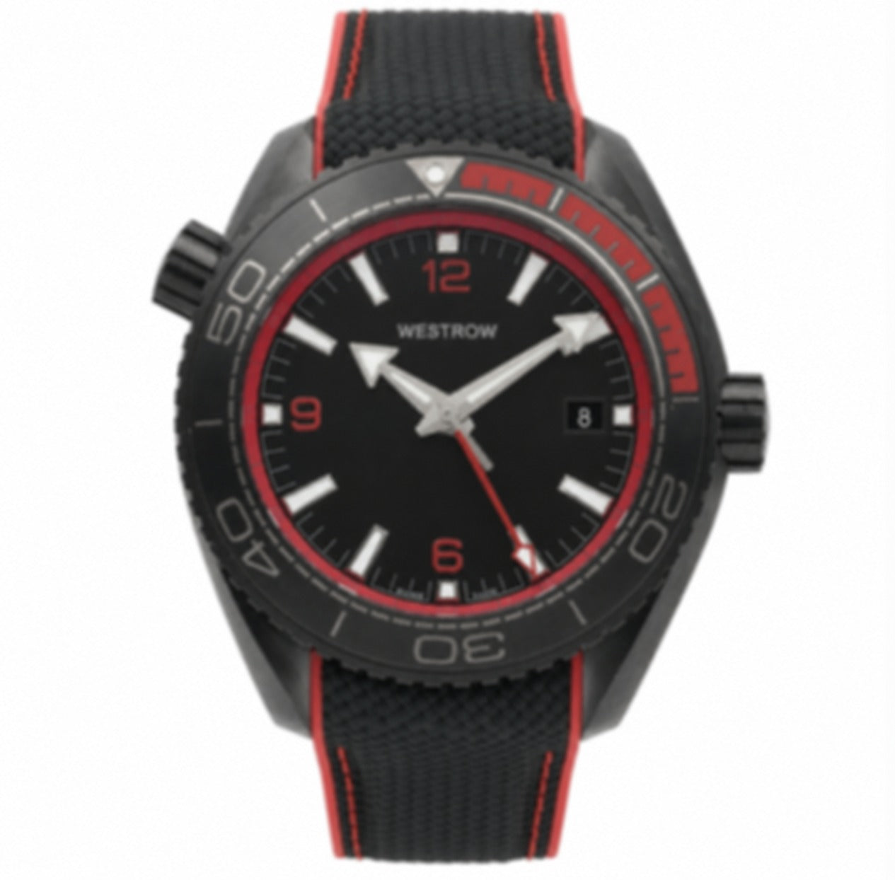 Men's Automatic GMT Diver – Black Ceramic Bezel